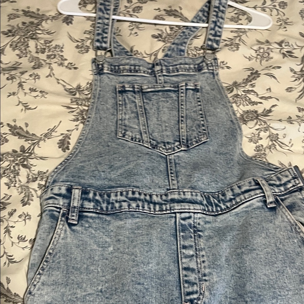Old Navy Blue Denim Women's Overalls